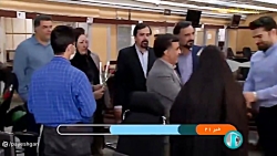 جمعی از مسئولان و وزرا مهمان خبرگزاری صداوسیما جمعی از مسئولان و وزرا مهمان خبرگزاری صداوسیما