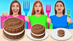 چالش غذایی خنده دار صد لایه بس...