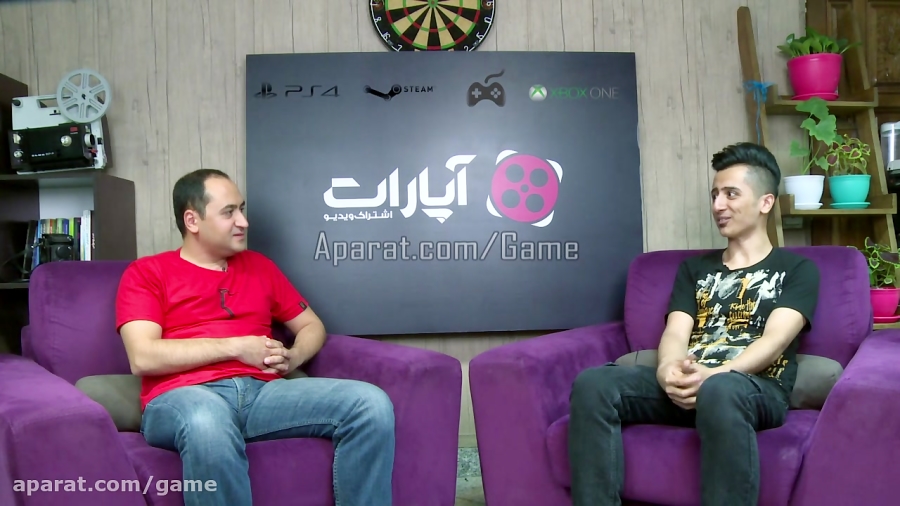 مصاحبه آپارات گیم با علی رضا یعقوبی ( Gamer2000 )