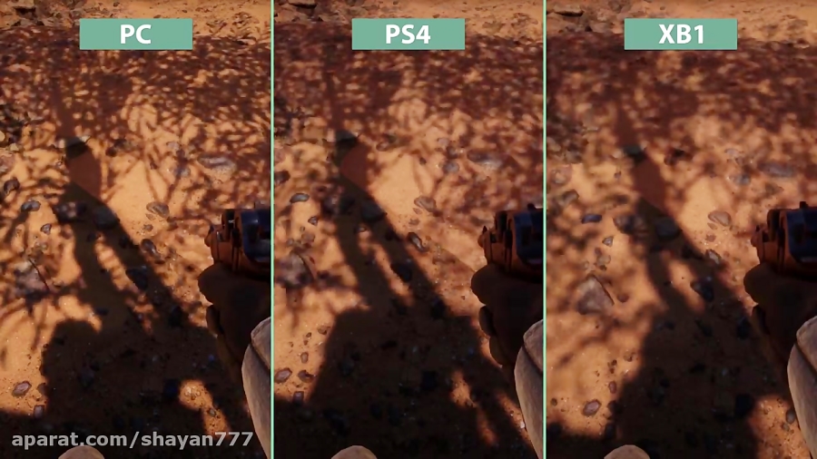 مقایسه گرافیکی battlefield 1 بین PC و PS4 و Xbox 1