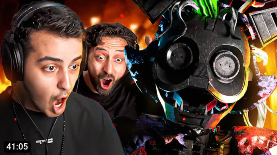 آریا کئوکسر و پیمان با گیم پلی FNAF Security Breach RUIN Part3 زلاتان ابراهیموویچ