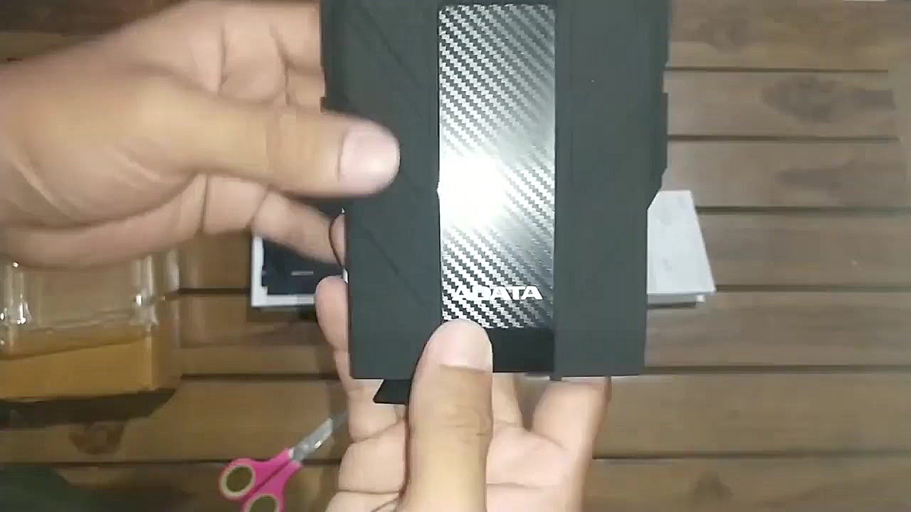 آنباکسینگ هارد اکسترنال ای دیتا ADATA HD710 Pro 2TB Black | داور ملودی حلزون تیک‌تاکی