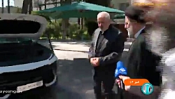 بازدید رئیس جمهور از خودرو های برقی هیبریدی خودروسازان داخلی بازدید رئیس جمهور از خودرو های برقی هیبریدی خودروسازان داخلی