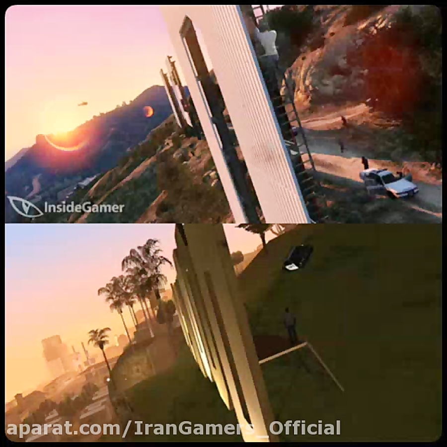 تفاوت Gta v و Gta san andreas