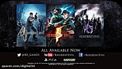 لانچ تریلر بازی Resident Evil 4, 5, 6