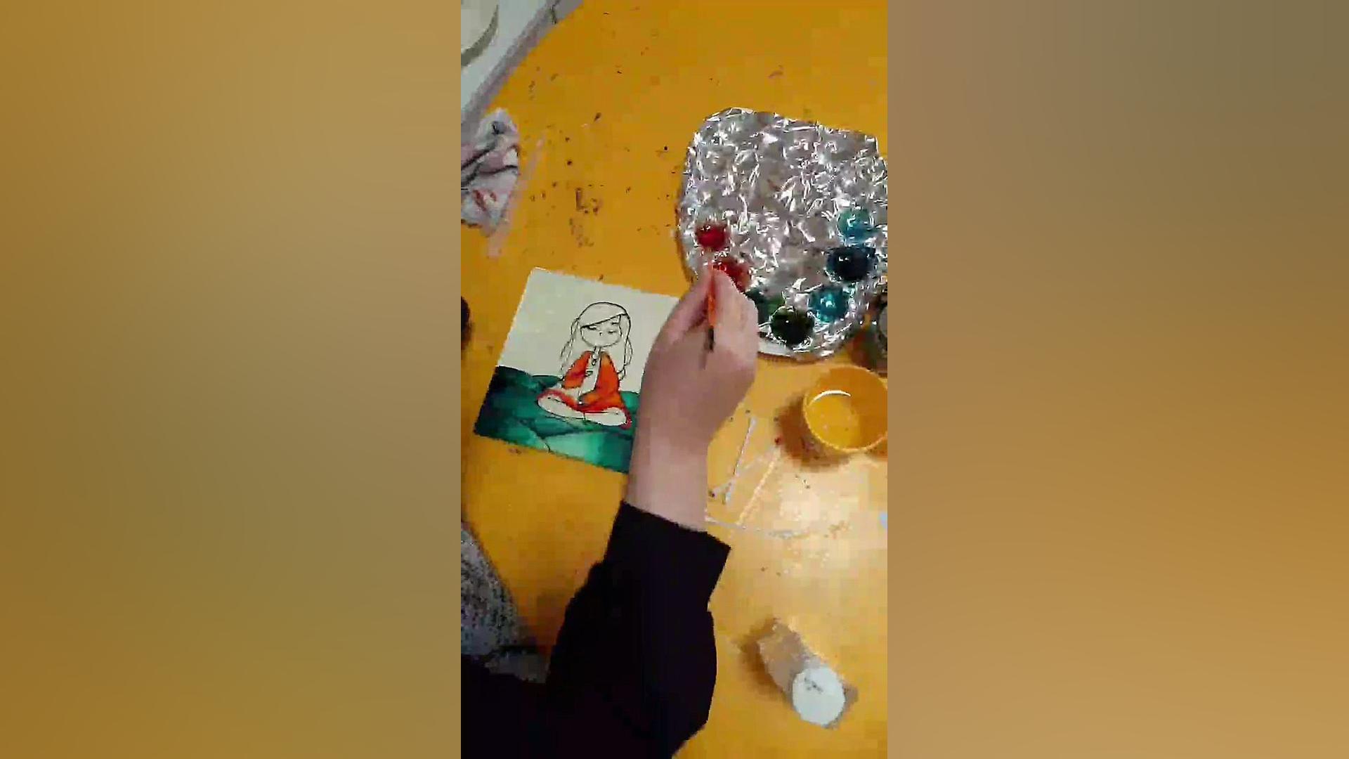 آموزش کامل ویترای در گالری هنری ماه منیر رجبی درمان سلول‌های بنیادی