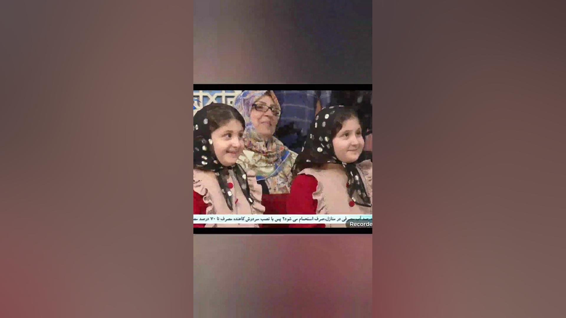 ماه منیر رجبی و خانواده در برنامه چهلستون شبکه قزوین FVC