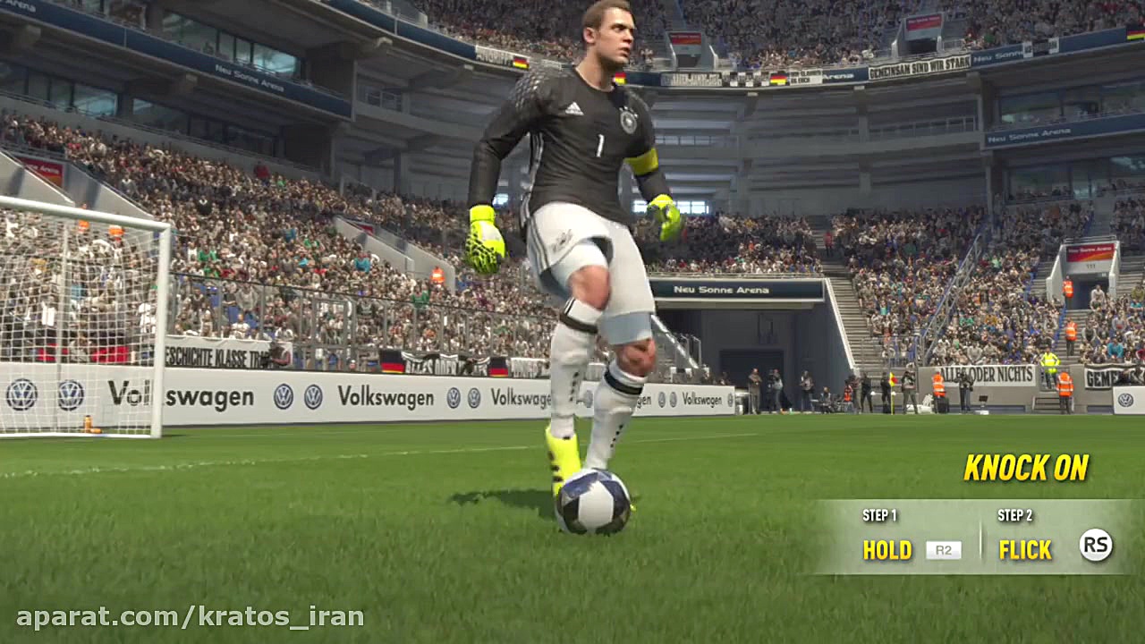 آموزش دریبل زدن و تمامی تکنیکها در PES 2017 پرت و پلا
