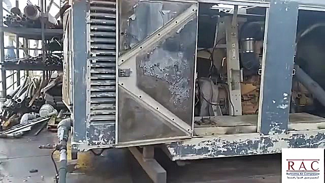 اجاره کمپرسور هوا در سکو گاز سلمان