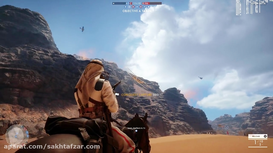 گیم پلی جذاب از بازی Battlefield 1 Beta