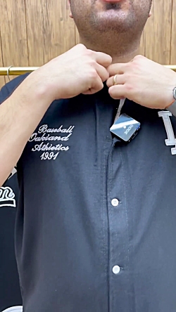 تیشرت بیسبالی سایز بزرگ مردانه