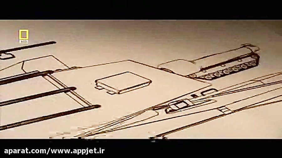 تست عملی قدرت تحمل انفجار زره كامپوزیتی تانك آبرامز M1 دندان مصنوعی