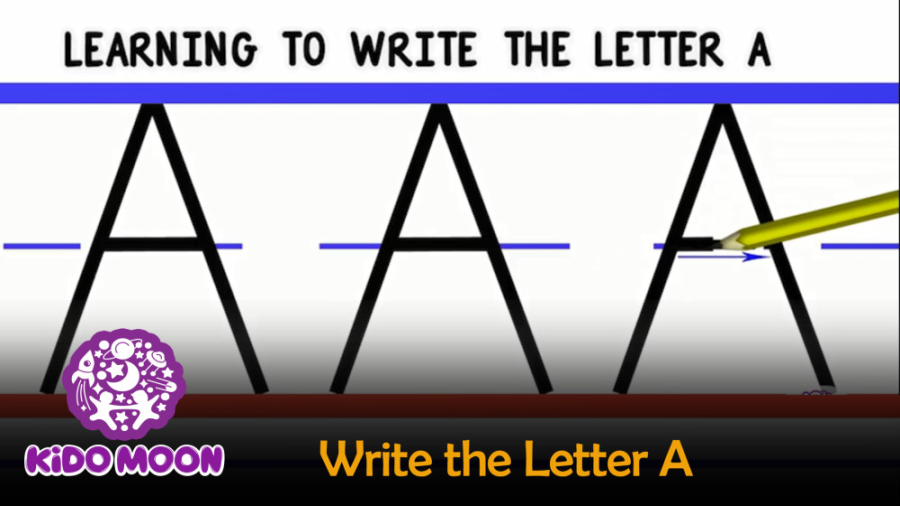 Write the Letter A