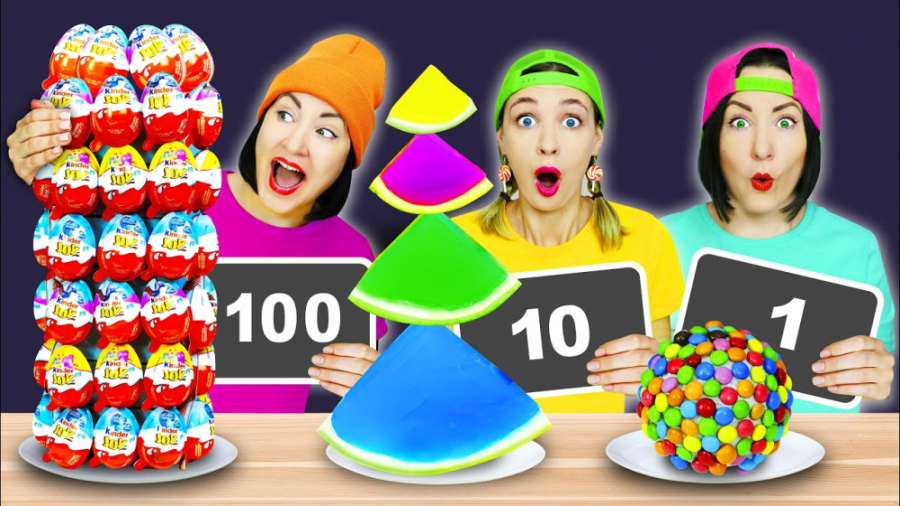 چالش غذایی 100 لایه  چالش غذا...