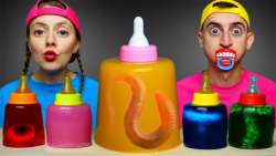 چالش غذایی  چالش خنده دار  اسم...