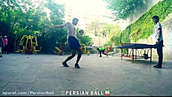 حرکت شگفت انگیز با توپ  پرشین...