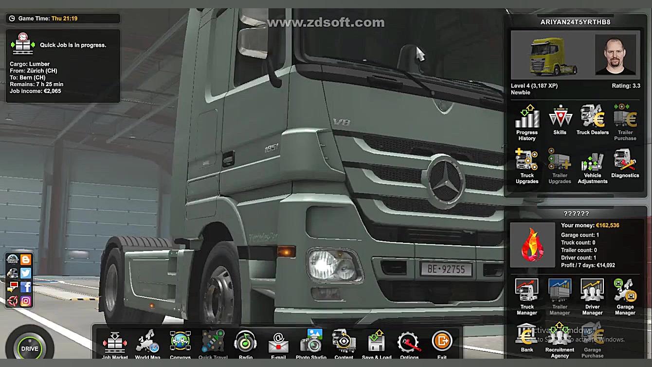 اموزش بالا بردن حساسیت ترمز در ; یورو تراک میوکلونوس