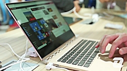 نگاه نزدیک زومیت به لپ تاپ یوگ...