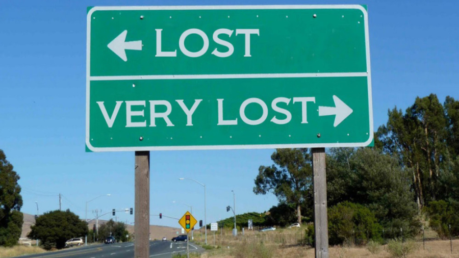 انگلیسی. Lost in English. یادگیری زبان