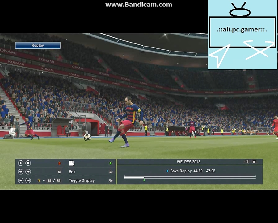 پارت دوم بازی pes 2016