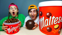 چالش غذایی  چالش خنده دار  چال...