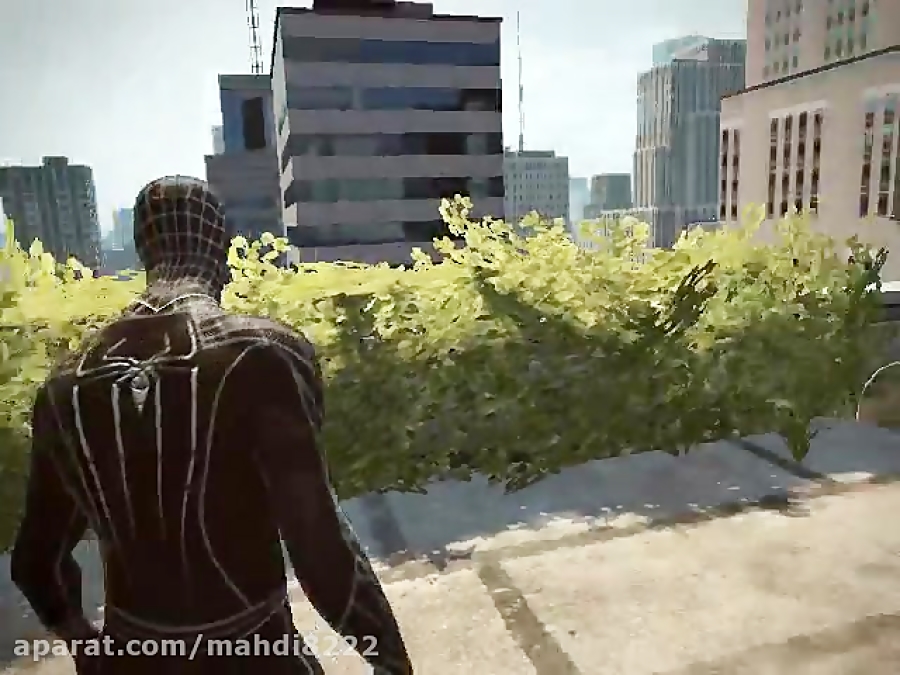 مد the amazing spider-man black suit 1 ساخت خودم