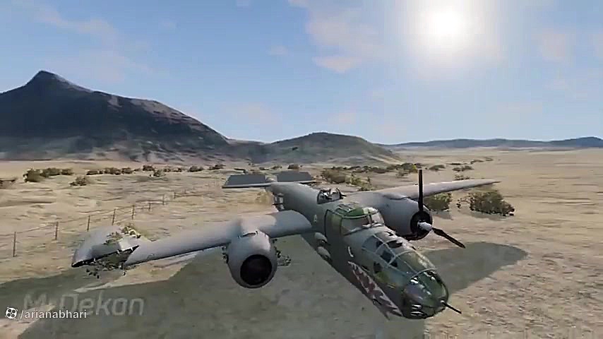 لحظه های سقوط هواپیما در BeamNG Drive دندان پیش