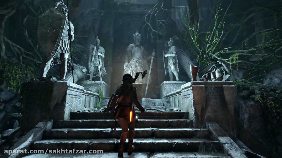 بازی Rise Of the Tomb Raider بر روی PS4 Pro