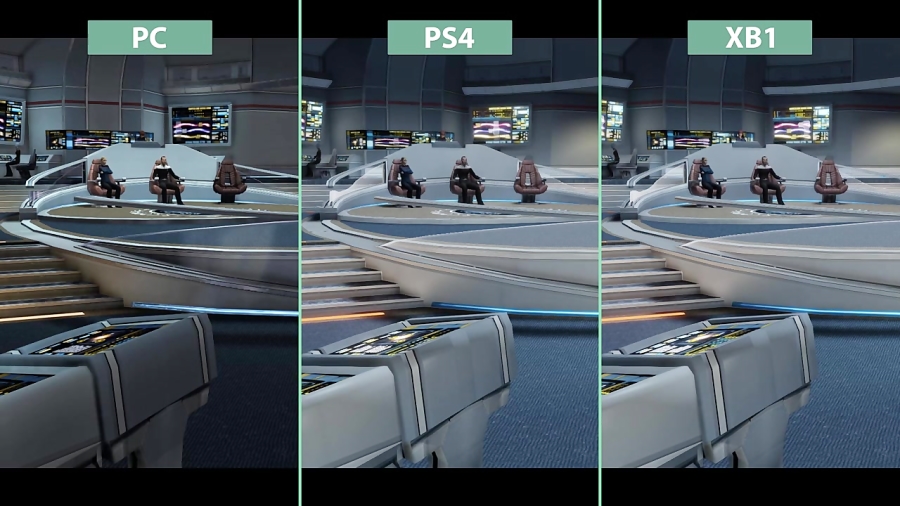 مقایسه گرافیک بازی Star Trek Online - PC vs PS4 vs XO