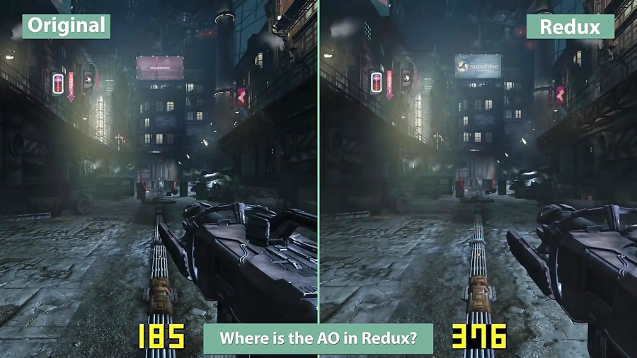 مقایسه گرافیک بازی Hard Reset ndash; Original vs. Redux