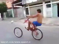 خنده دار ترین دوچرخه سواری دنی...