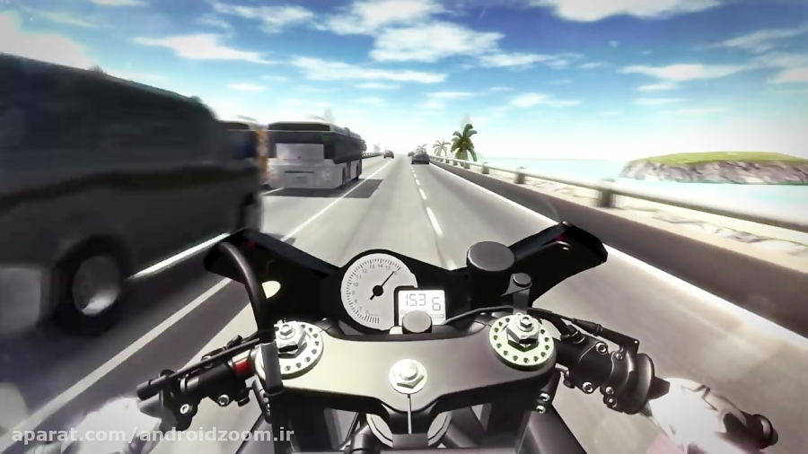 تریلر بازی Highway Traffic Rider موتور سواری در بزرگراه