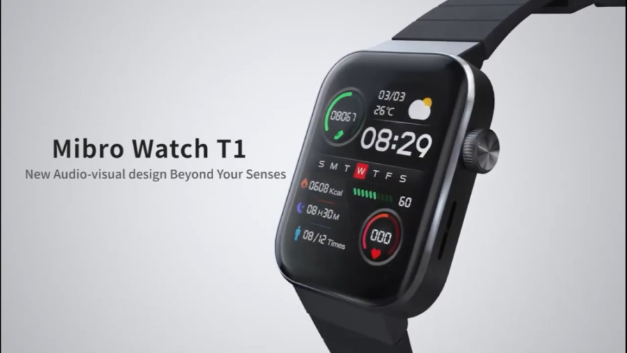 ویدئوی زیبای ساعت هوشمند Mibro Watch T1 شیائومی