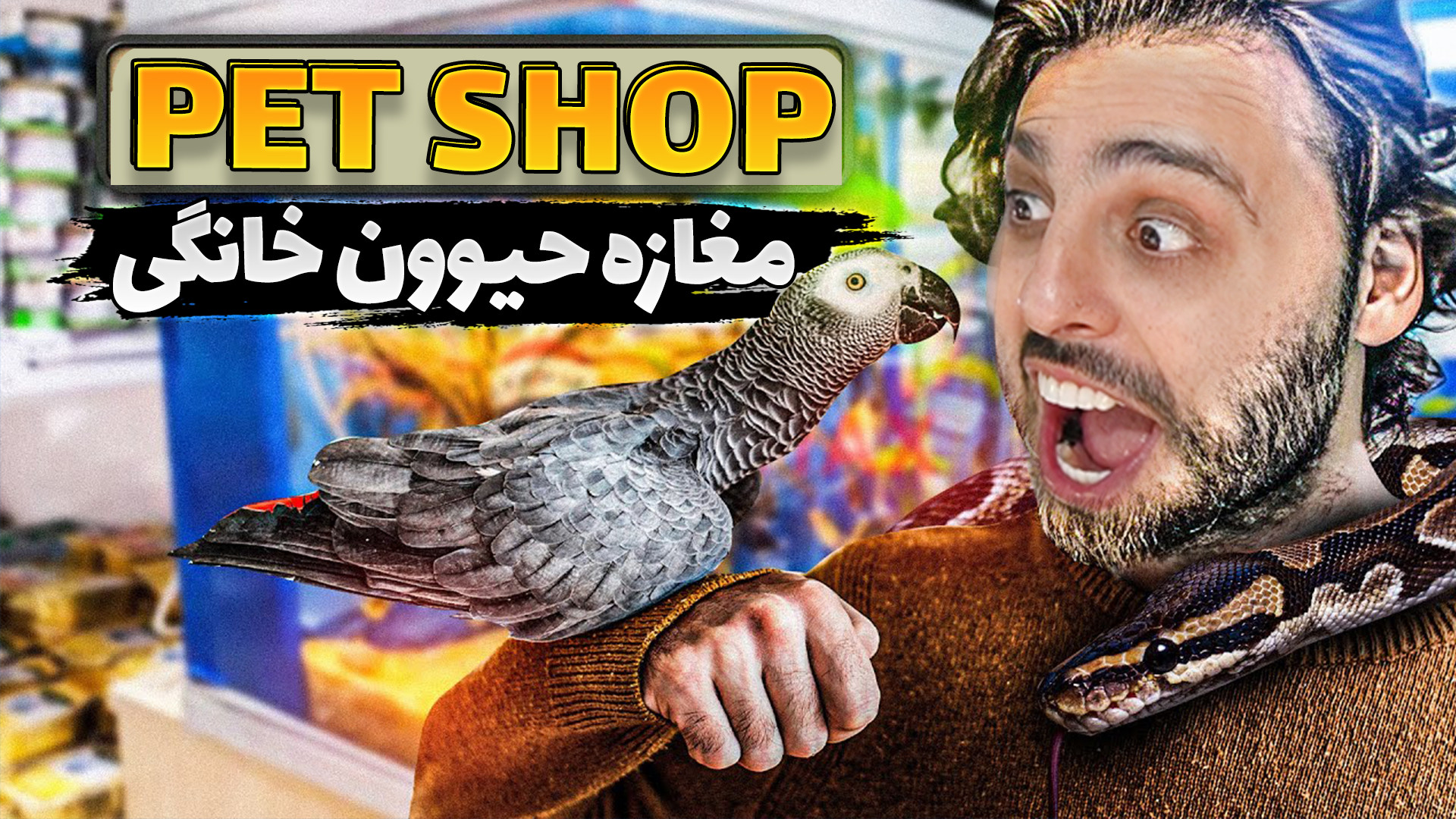 مغازه حیوون خونگی زدم !! پت شا...