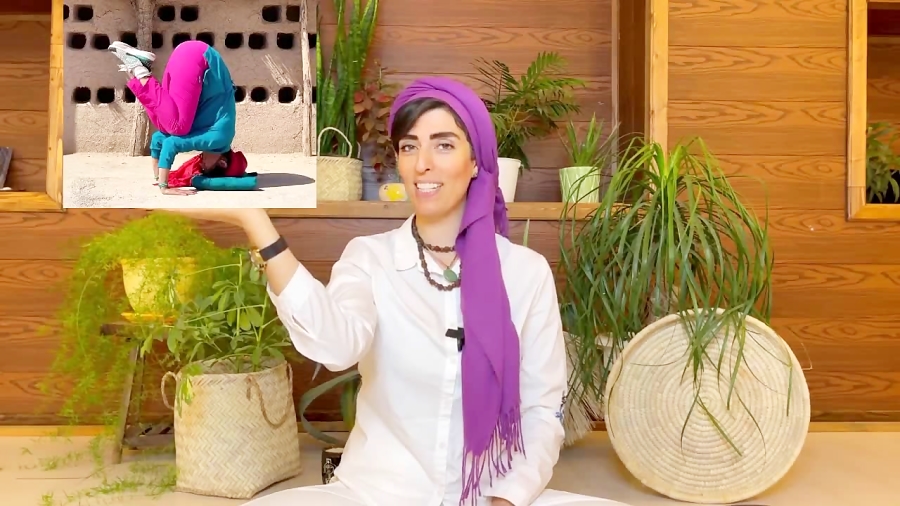 یوگا حرکات نمایشی نیست!