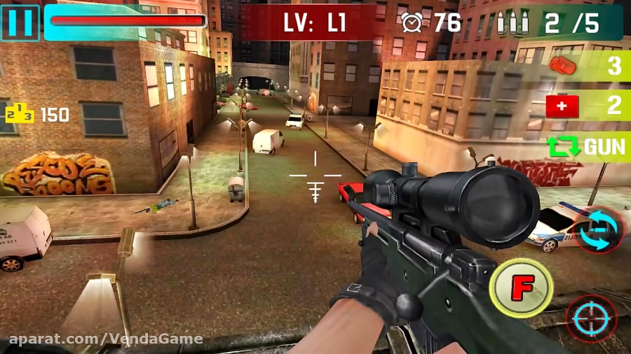 تریلر بازی Sniper Shoot War 3D