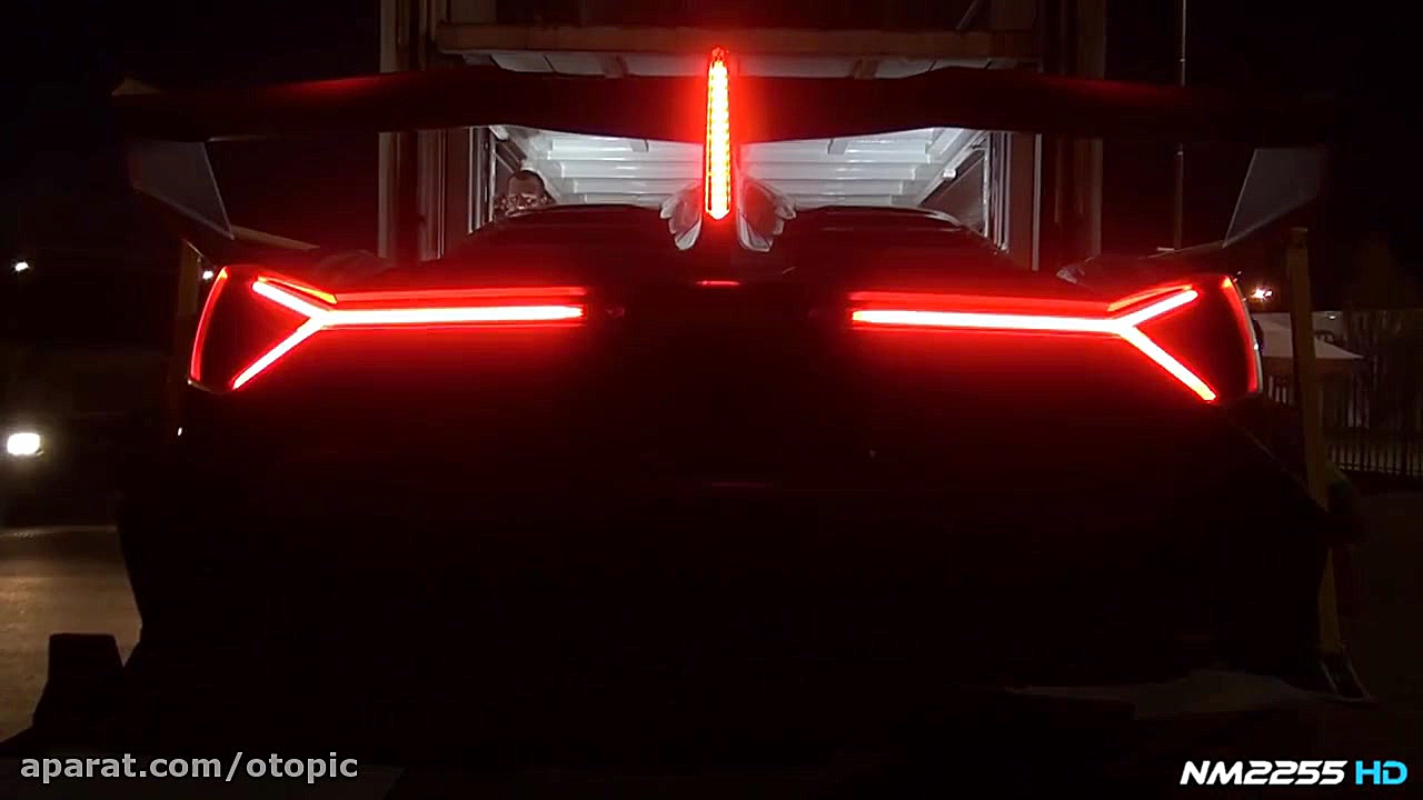 صدای Lamborghini Veneno پروتز دندان
