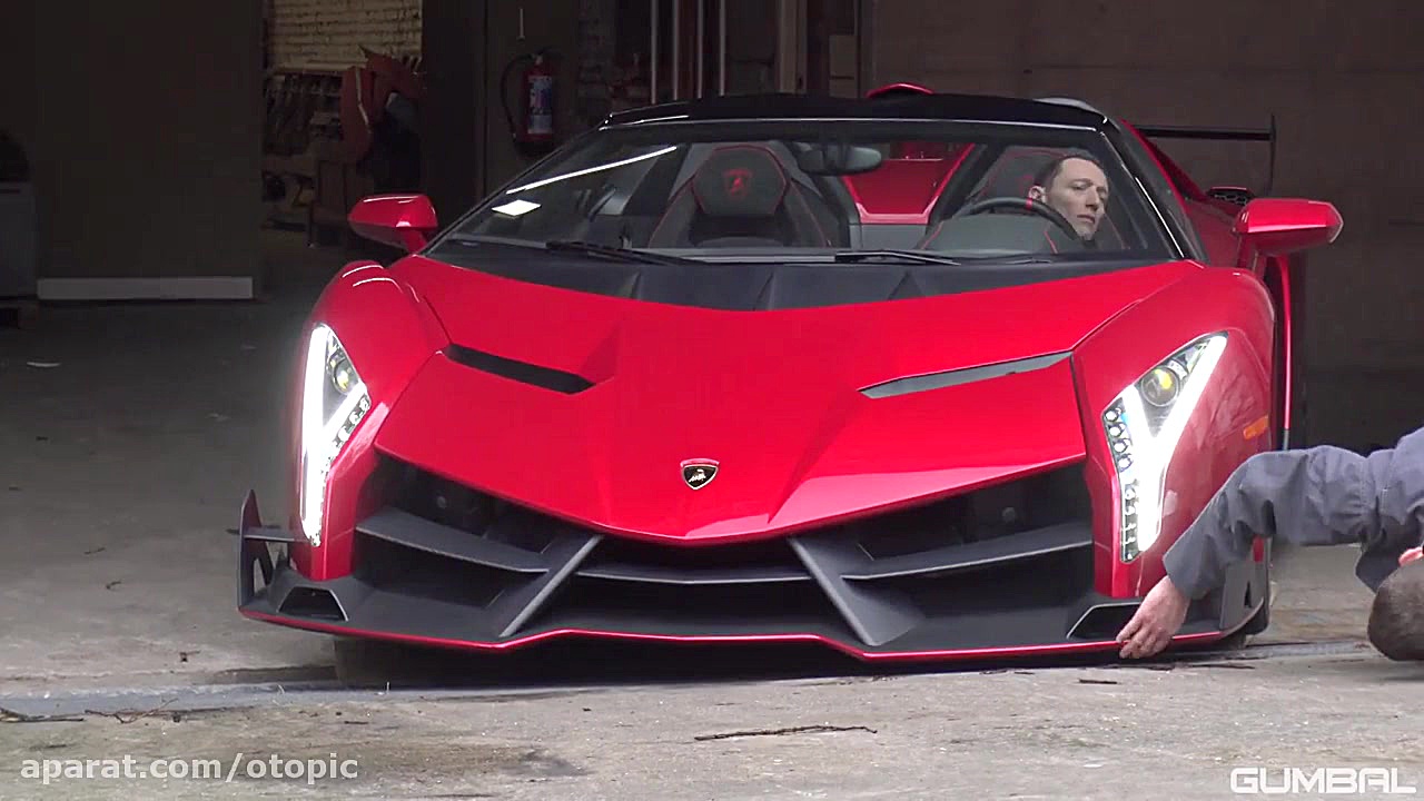 تجربه رانندگی با Lamborghini Veneno محسن یگانه