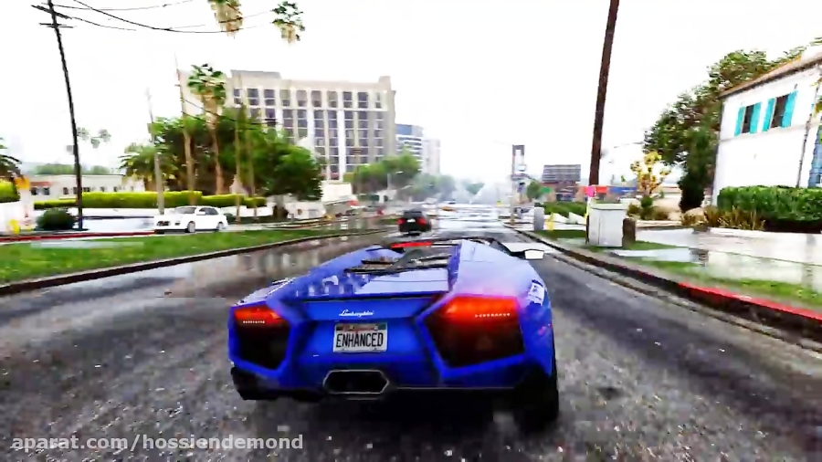 گیم پلی از مد گرافیکی برای بازی GTA V