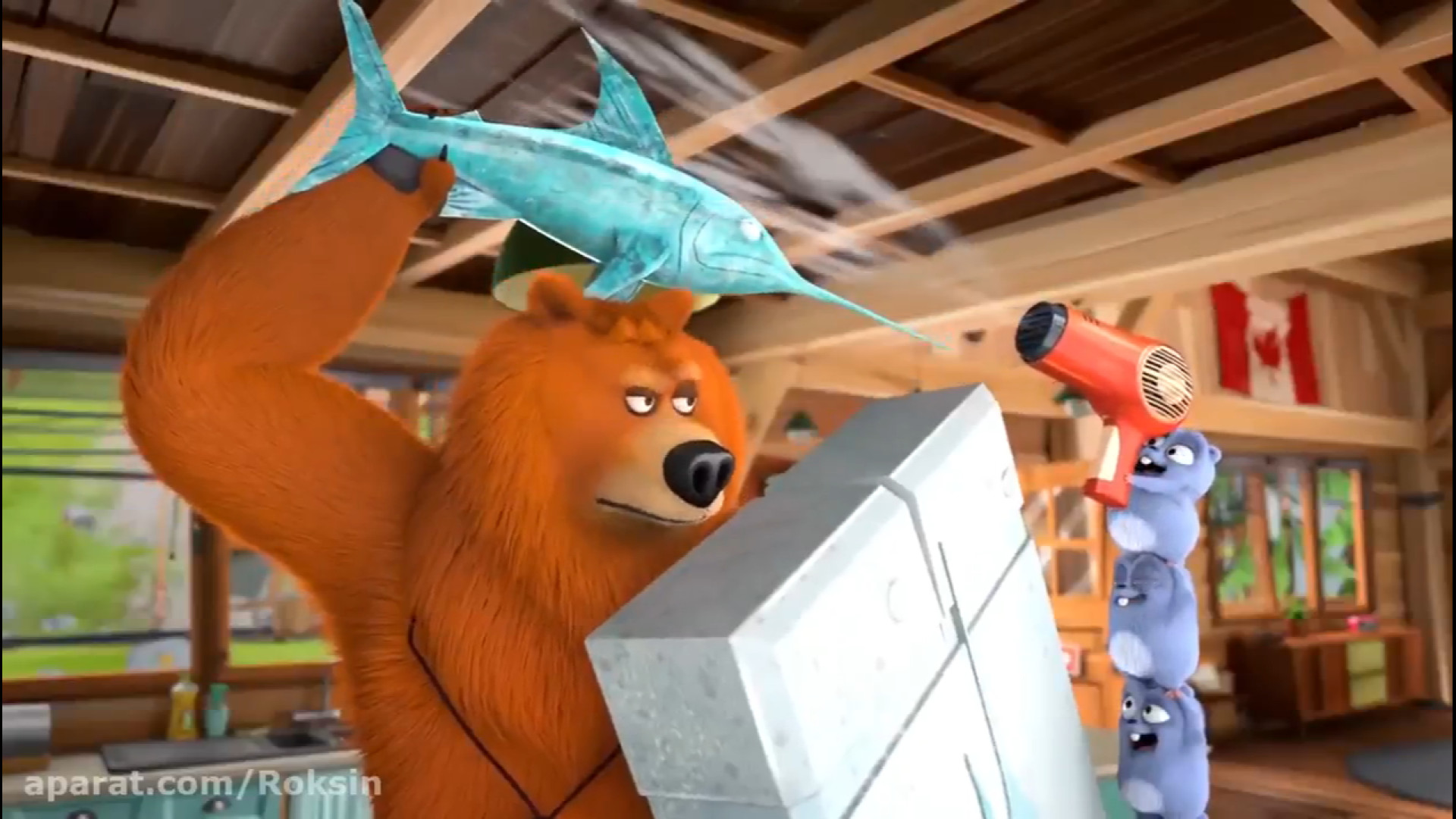 انمیشن گریزی خرس و موشهای صحرا...