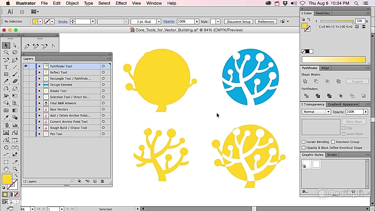 دانلود آموزش Illustrator و ساخت گرافیک های وکتوری بوسیل هوش مصنوعی ترند