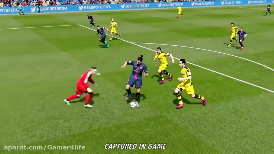 گیمپلی بازی FIFA 17 روی XBOX ONE