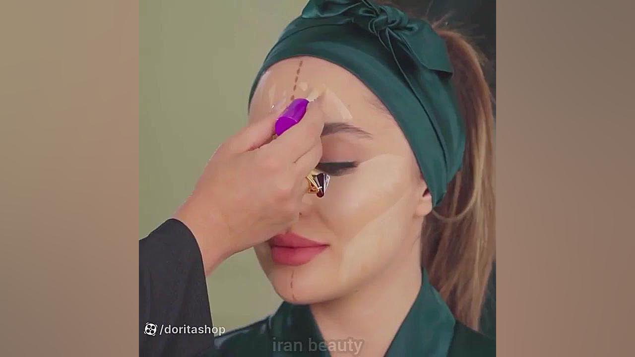 نحوه صحیح کانسیلر زدن | رفع چین و چروک زیر چشم با استفاده از کانسیلر کامپوزیت ونیر