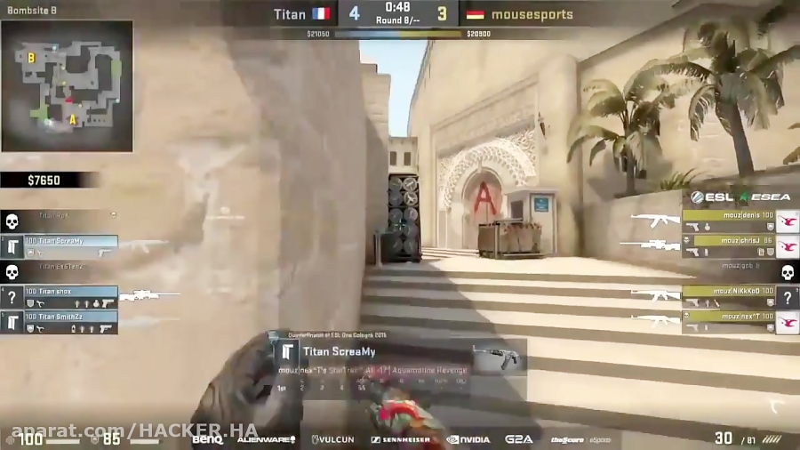 scream 1 tap csgo