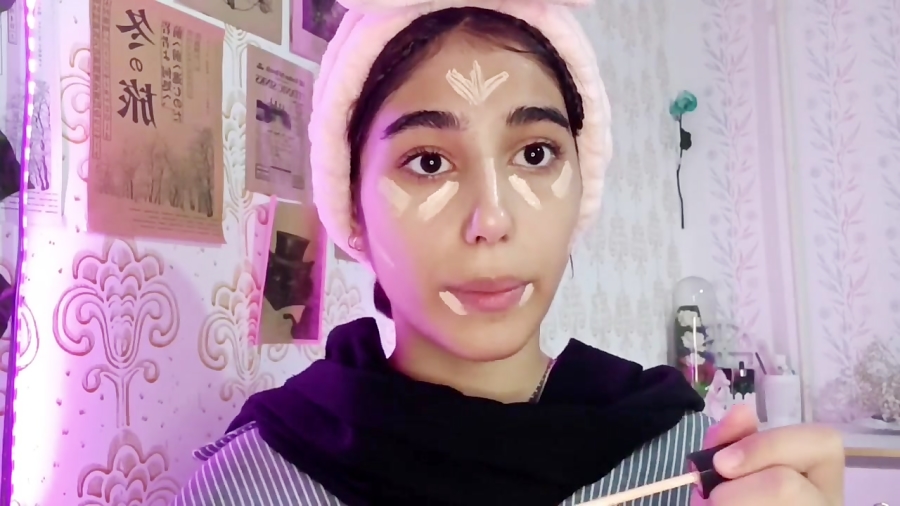 میکاپ  دخترانه قوقولی