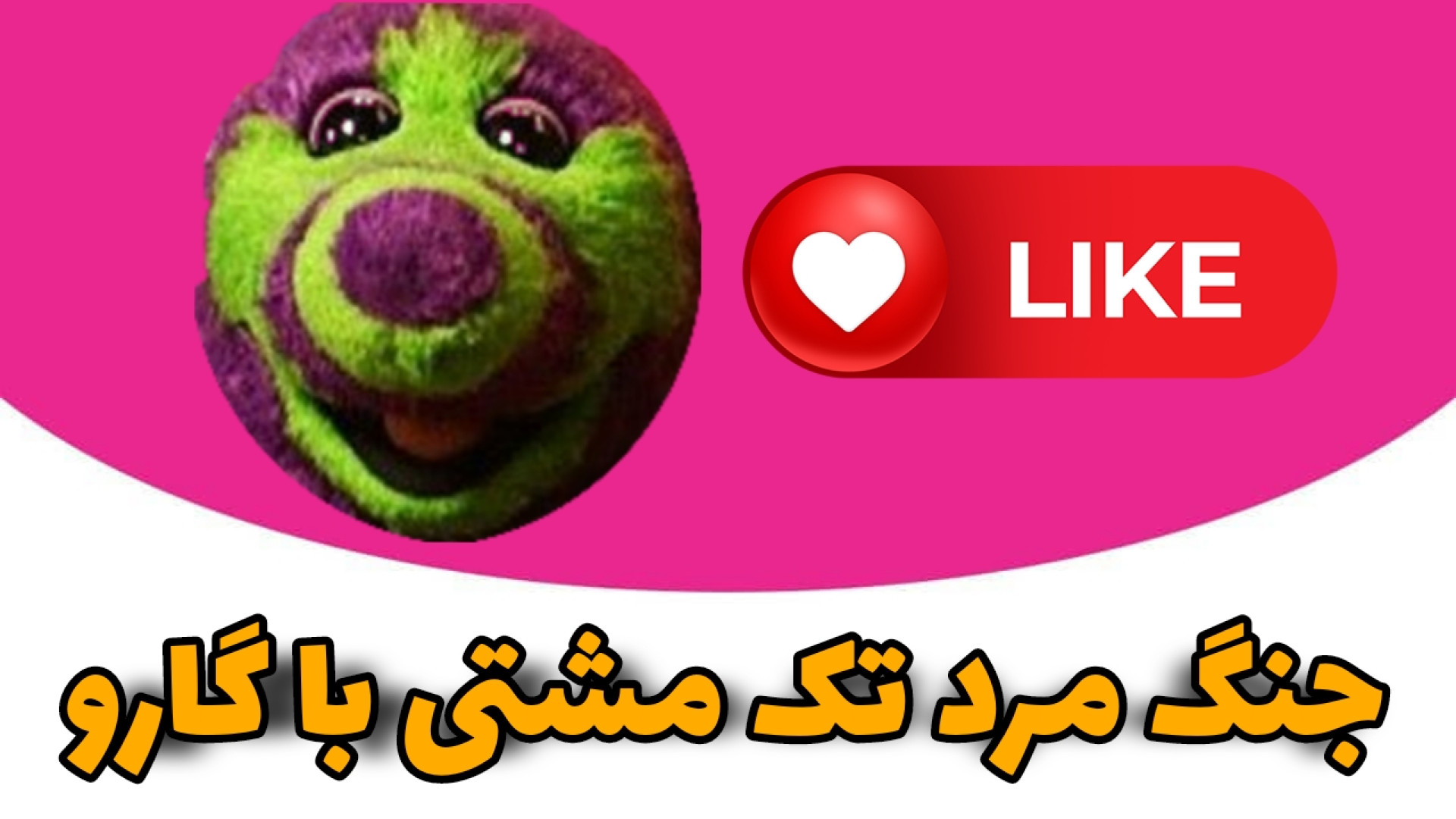 جنگ مرد تک مشتی با گارو عمل زیبایی