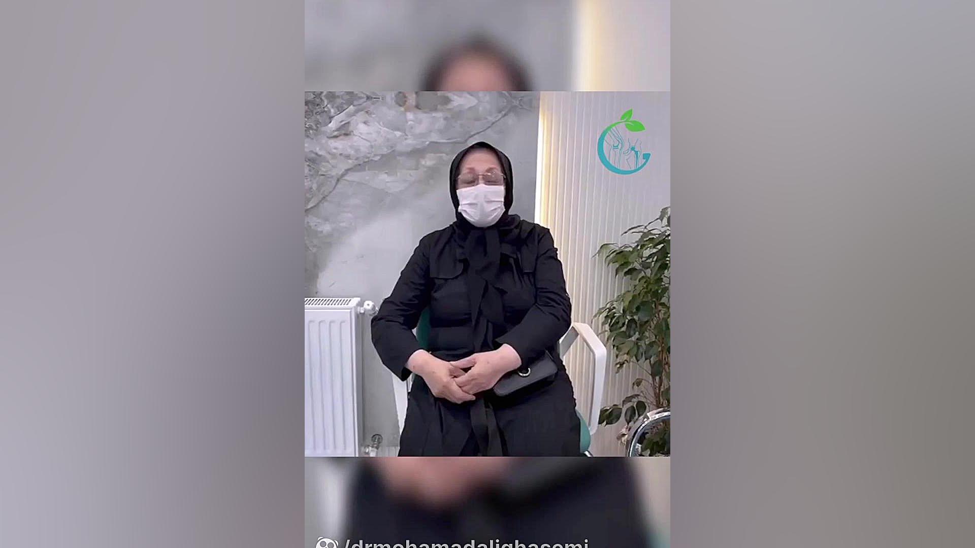 عمل تعویض مفصل لگن در شکستگی گردن استخوان ران شادمهر عقیلی
