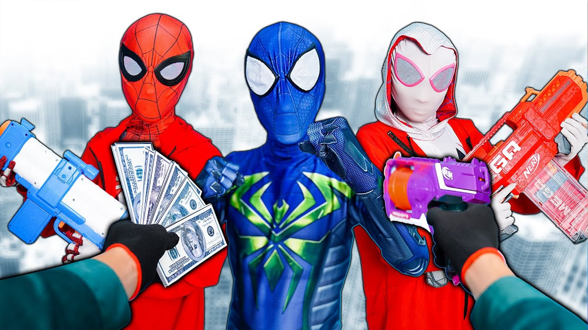 مرد عنکبوتی در مقابل جوکر نبرد...