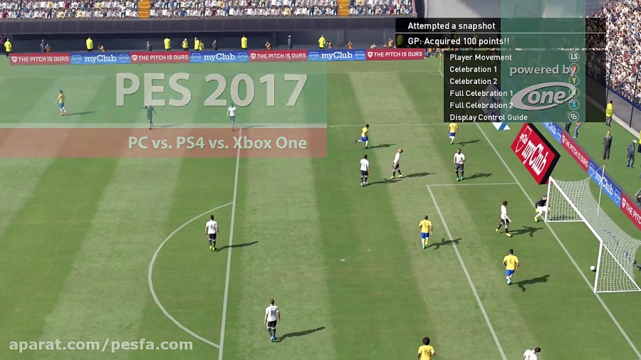 تفاوت گرافیکی pes 2017 در کنسول و PC