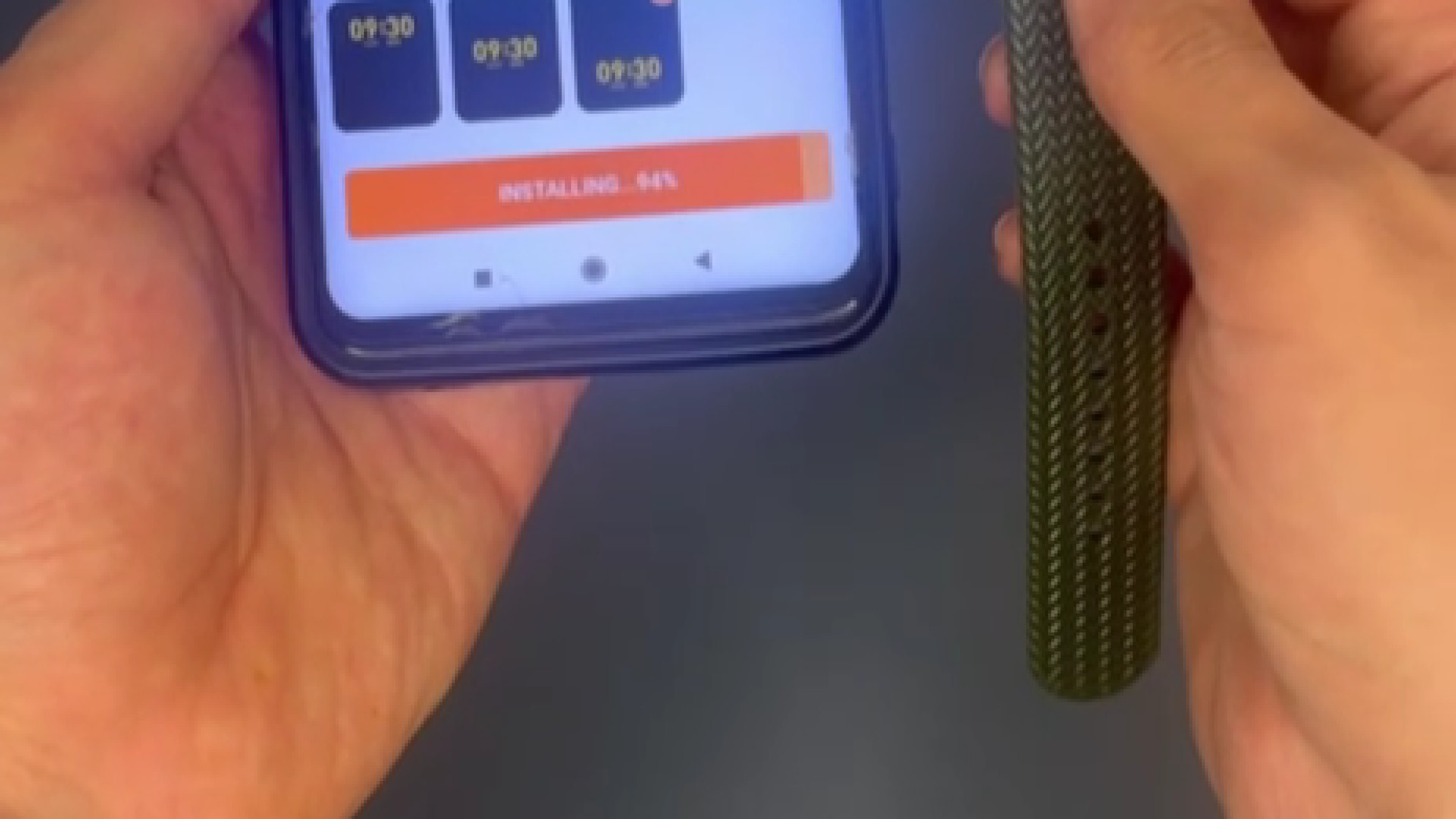 آموزش گذاشتن تصویر زمینه ساعت هوشمند wearfit pro لیفت ابرو